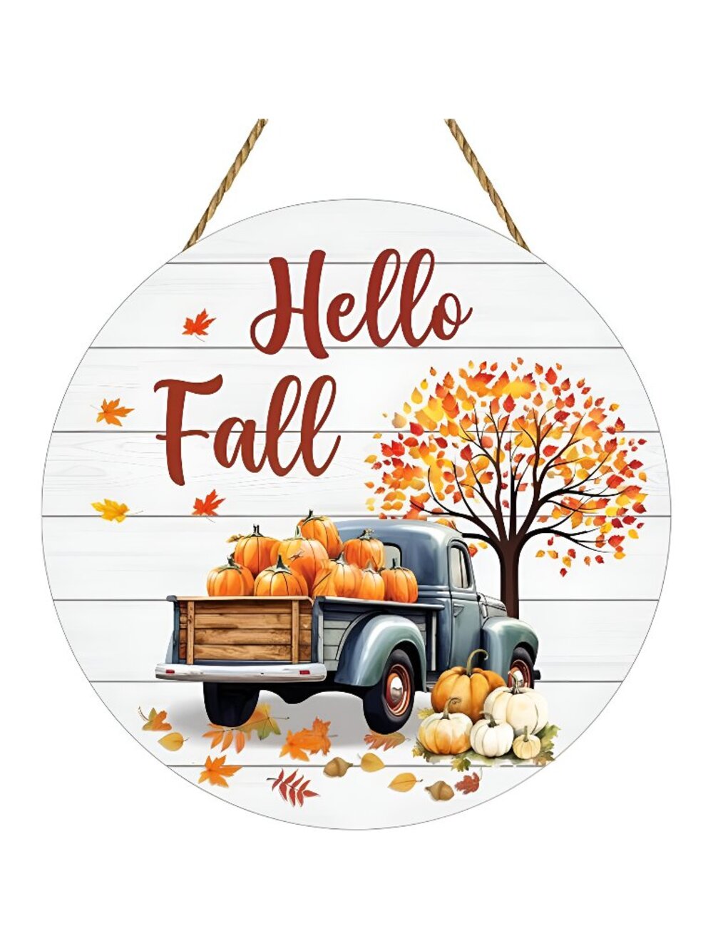 Fall Decorations for Home Fall Decor Truck Door Sign Wall Decor Maple Leaf